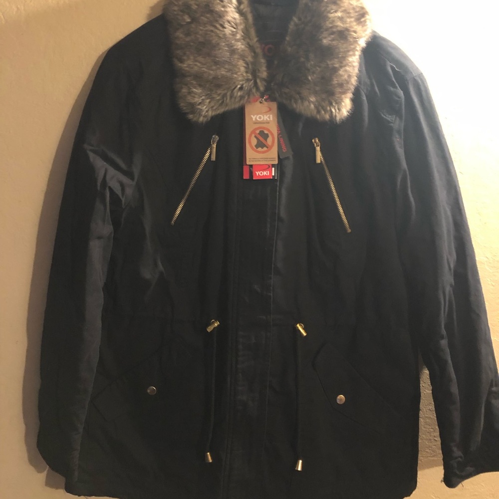Yoki winter anorak coat NWT sz 1x